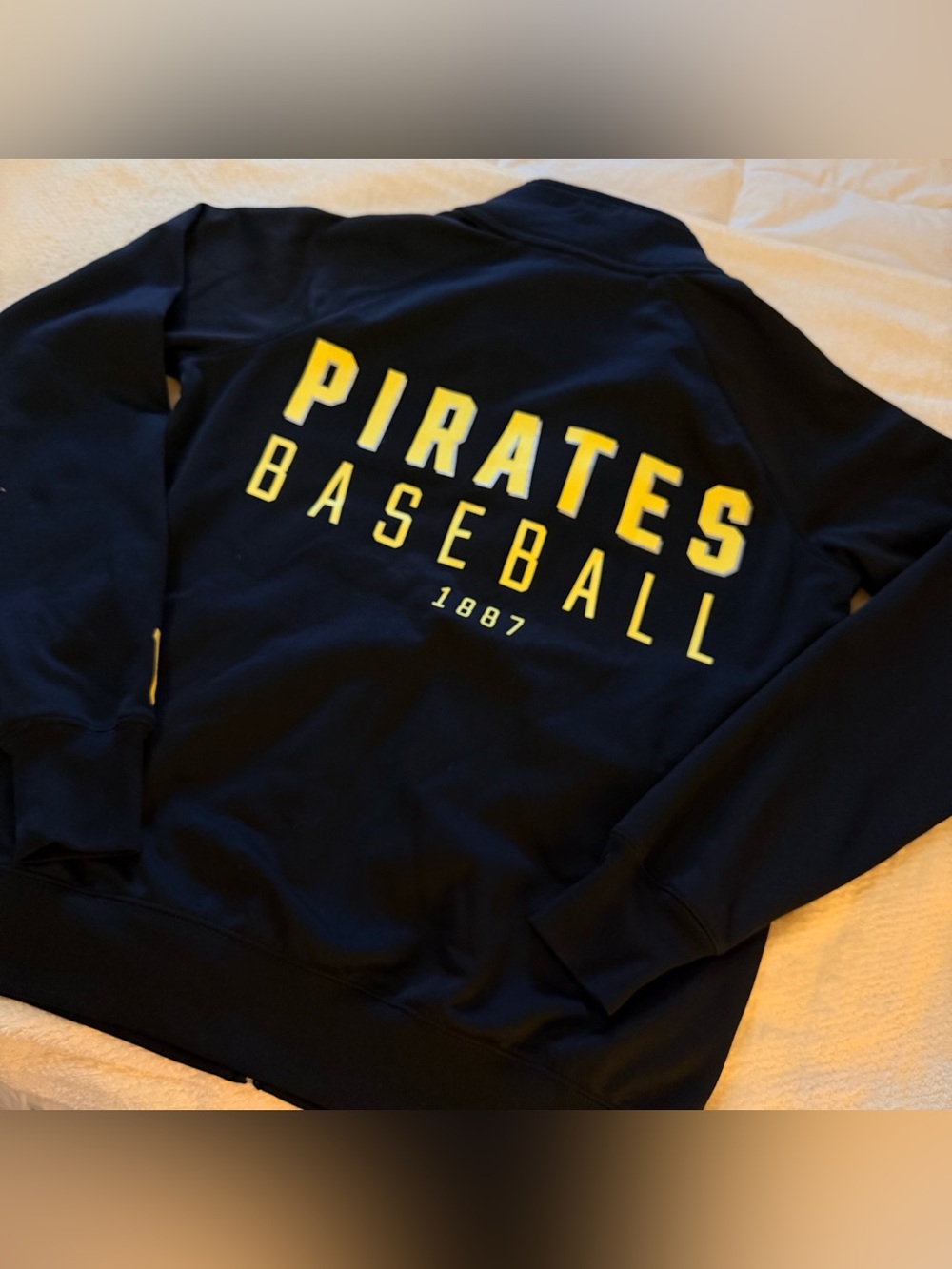 PINK Victoria's Secret Pirates Baseball Zip Up